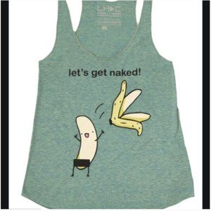 Let’s Get Naked Banana Racerback Tank